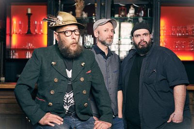 (Bild für) Musiksommer am WKW – D'BavaResi »Drei Wuide unterwegs«